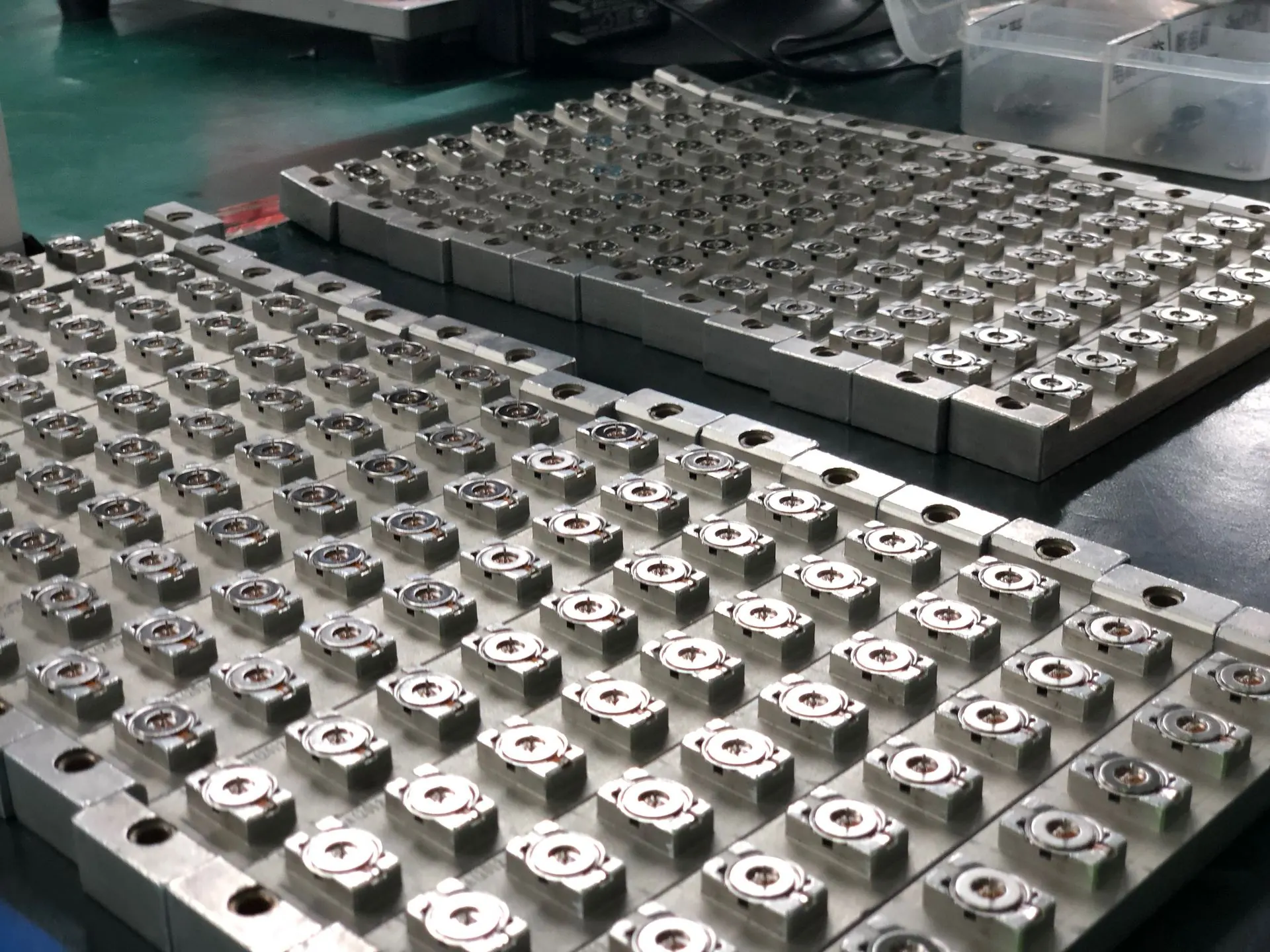 Factory floor detail for inspection and workflow control